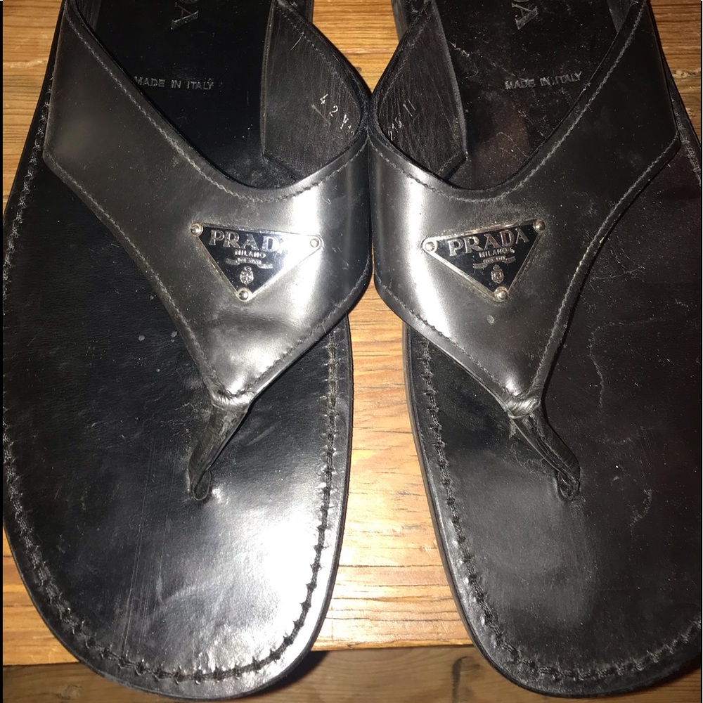 Men’s Prada Thongs